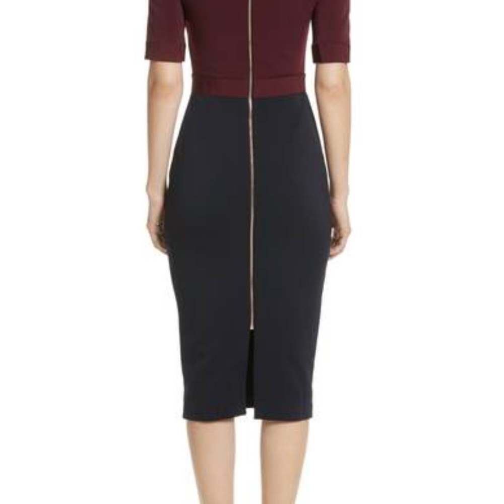 Ted Baker London Wandee Ponte Dress Size 4 - Picture 7 of 7